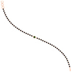 Load image into Gallery viewer, mens-single-bezel-set-green-emerald-mangalsutra-bracelet-in-rose-gold-mgsmbrc11836gemgrangle3-nl-rg.jpg
