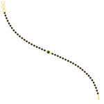 Load image into Gallery viewer, mens-single-bezel-set-green-emerald-mangalsutra-bracelet-in-yellow-gold-mgsmbrc11836gemgrangle3-nl-yg.jpg