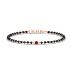 Load image into Gallery viewer, mens-single-bezel-set-ruby-mangalsutra-bracelet-in-rose-gold-mgsmbrc11836grudrangle1-nl-rg.jpg
