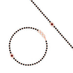 Load image into Gallery viewer, mens-single-bezel-set-ruby-mangalsutra-bracelet-in-rose-gold-mgsmbrc11836grudrangle4-nl-rg.jpg