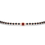 Load image into Gallery viewer, mens-single-bezel-set-ruby-mangalsutra-bracelet-in-rose-gold-mgsmbrc11836grudrangle5-nl-rg.jpg