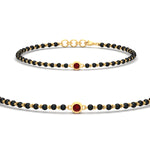 Load image into Gallery viewer, mens-single-bezel-set-ruby-mangalsutra-bracelet-in-yellow-gold-mgsmbrc11836grudrsleep-nl-yg.jpg