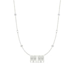 Load image into Gallery viewer, Double Delicate Tulsi Pendant Gundu With Bezel Set Diamonds