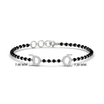 Load image into Gallery viewer, Initial Mens Diamond Mangalsutra Bracelet