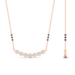 Load image into Gallery viewer, modern-bezel-delicate-3-beads-diamond-mangalsutra-in-mgs9738angle2-nl-rg.jpg?v=1782191966