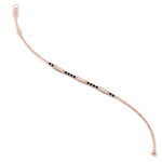 Load image into Gallery viewer, modern-mangalsutra-diamond-bracelet-in-rose-gold-mgsbrc11660angle3-nl-rg