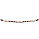 Load image into Gallery viewer, modern-mangalsutra-diamond-bracelet-in-rose-gold-mgsbrc11660angle5-nl-rg