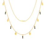 Load image into Gallery viewer, Nature Inspired Falling Leaf Mangalsutra Necklace