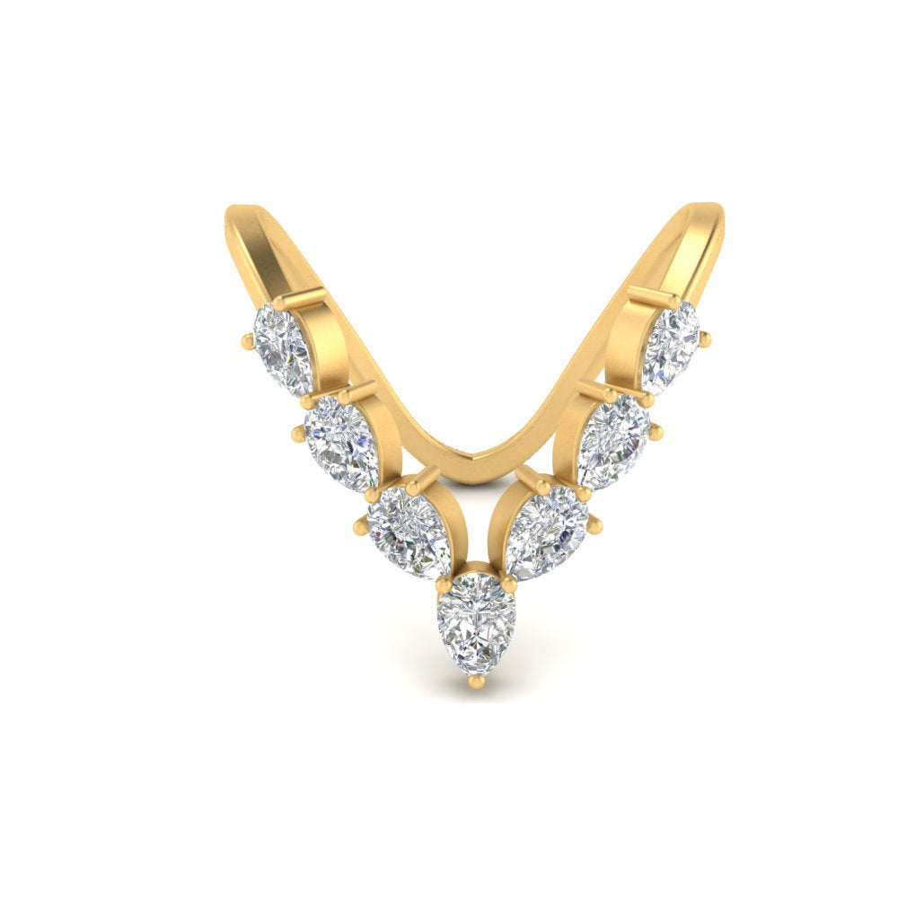 Pear Shape Diamond Vanik Ring