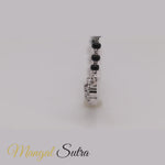 Load and play video in Gallery viewer, Floral Cluster Diamond Mangalsutra
