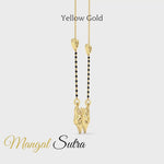 Load and play video in Gallery viewer, Butterfly Modern Love Diamond Necklace Mangalsutra
