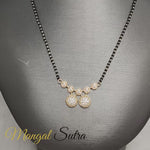 Load and play video in Gallery viewer, Cluster Wati Diamond Mangalsutra