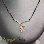 Load and play video in Gallery viewer, Flower Diamond Delicate Mangalsutra
