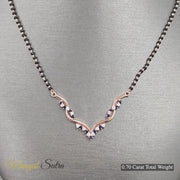 Twisted-diamond-necklace-mangalsutra-with-sapphire-in-yellow-gold-720 x 720 - MGS60964-0.77CTW