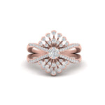 Load image into Gallery viewer, Real Diamond Split Shank Engagement Ring
