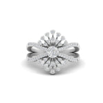 Load image into Gallery viewer, Real Diamond Split Shank Engagement Ring