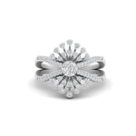 Load image into Gallery viewer, Real Diamond Split Shank Engagement Ring
