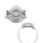 Load image into Gallery viewer, Real Diamond Split Shank Engagement Ring
