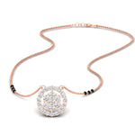 Load image into Gallery viewer, round-cluster-3-beads-modern-diamond-mangalsutra-in-rose-gold-mgs10786sleep-nl-rg.jpg?v=1767873223