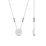 Load image into Gallery viewer, round-cluster-3-beads-modern-diamond-mangalsutra-in-white-gold-mgs10786angle2-nl-wg.jpg?v=1767873223