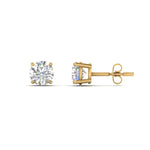 Load image into Gallery viewer, 1/2 To 2 Carat Round Diamond Stud Earring