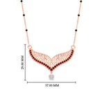 Load image into Gallery viewer, ruby-filigree-tanmaniya-spaced-out-mangalsutra-in-rose-gold-mgs9027grudrangle1-nl-rg-hw.jpg?v=1781779094