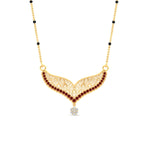 Load image into Gallery viewer, ruby-filigree-tanmaniya-spaced-out-mangalsutra-in-yellow-gold-mgs9027grudrangle1-nl-yg.jpg?v=1781779094