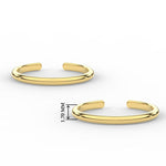 Load image into Gallery viewer, simple-classic-gold-toe-ring-in-yellow-gold-MGS11432ANGLE2-NL-YG-HW