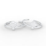 Load image into Gallery viewer, Simple Floral Toe Ring
