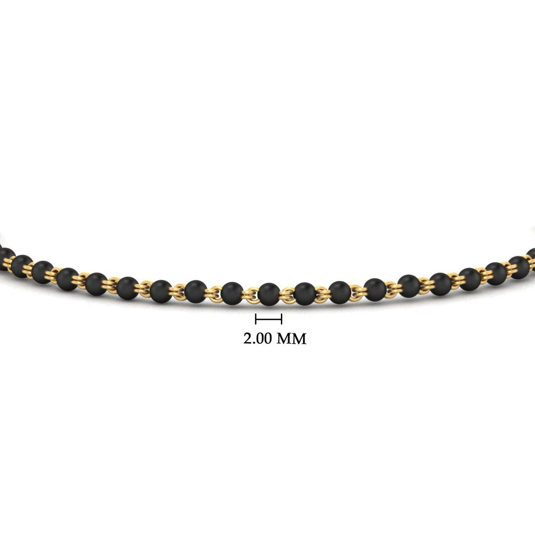 Simple Men's bracelet mangalsutra