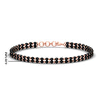 Load image into Gallery viewer, simple-mens-bracelet-double-beads-chain-mangalsutra-in-rose-gold-mgsbrc11840angle1-nl-rg-hw.jpg?v=1788948099