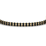 Load image into Gallery viewer, simple-mens-bracelet-double-beads-chain-mangalsutra-in-yellow-gold-mgsbrc11840angle5-nl-yg.jpg?v=1788945988