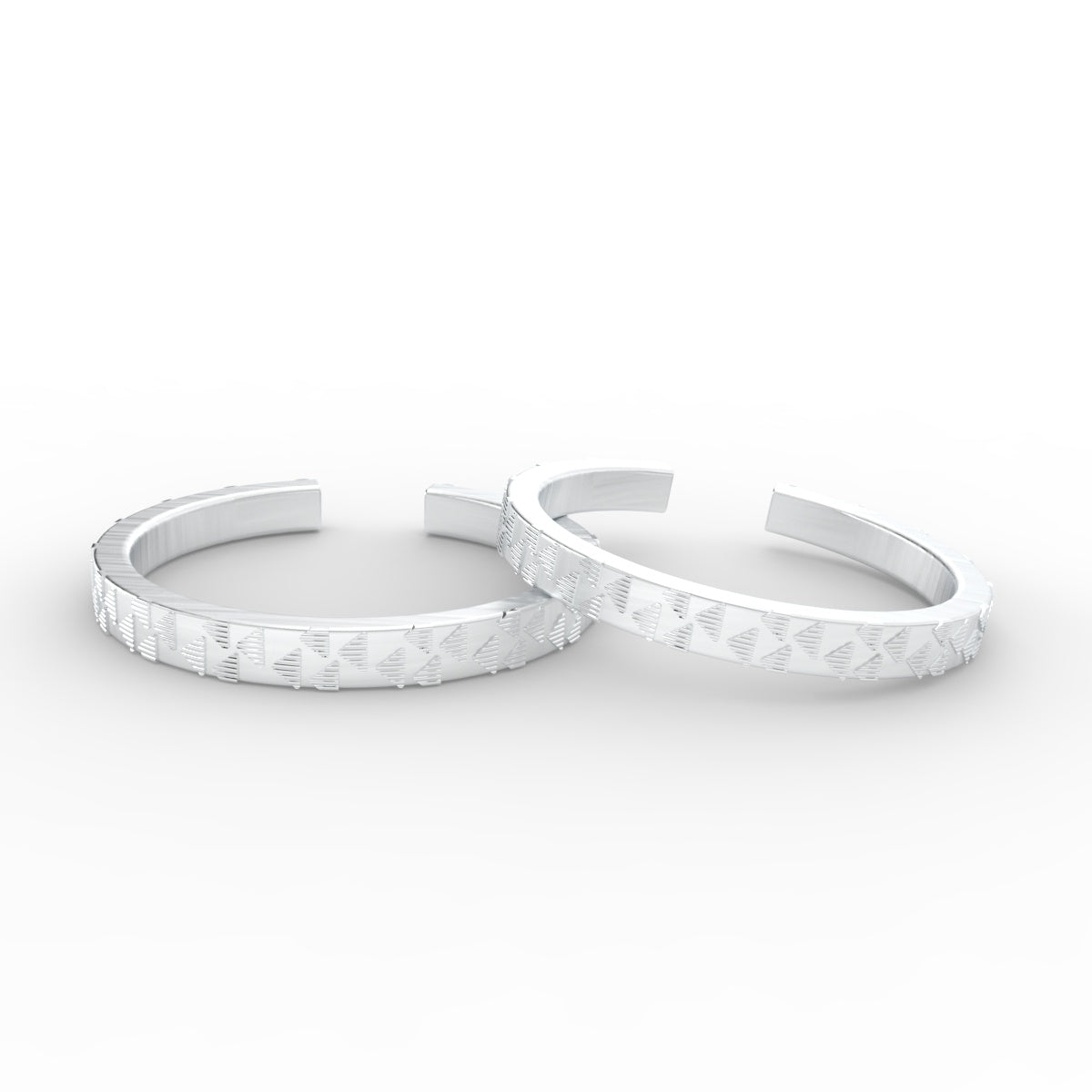 Simple Trangle Design Toe Ring