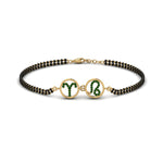 Load image into Gallery viewer, Sonam Diamond Mangalsutra Beads Bracelet
