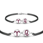 Load image into Gallery viewer, Sonam Diamond Mangalsutra Beads Bracelet
