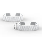 Load image into Gallery viewer, square-chain-design-adjustable-toe-ring-in-sterling-silver-mgs11445angle3-nl-wg-hw