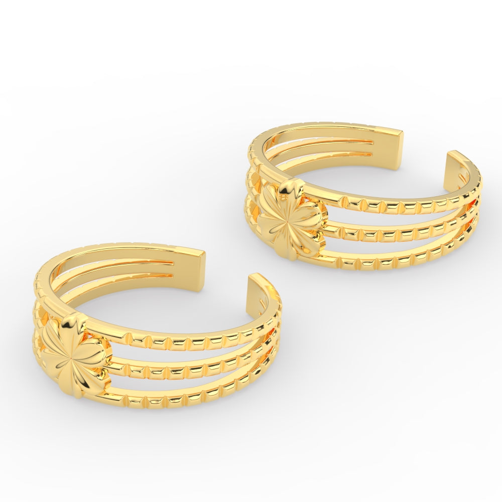 stunning-flower-design-3-layers-toe-ring-in-yellow-gold-MGS11449ANGLE2-NL-YG