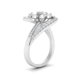 Load image into Gallery viewer, Swirl Delicate Diamond Ring
