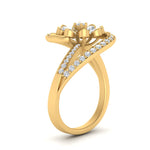 Load image into Gallery viewer, Swirl Delicate Diamond Ring
