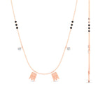 Load image into Gallery viewer, tamil-mangalyam-with-spaced-out-black-beads-in-rose-gold-mgs11649angle2-nl-rg