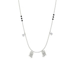 Load image into Gallery viewer, tamil-mangalyam-with-spaced-out-black-beads-in-white-gold-mgs11649angle3-nl-wg