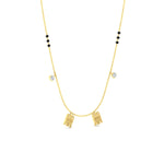 Load image into Gallery viewer, tamil-mangalyam-with-spaced-out-black-beads-in-yellow-gold-mgs11649angle3-nl-yg