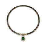 Load image into Gallery viewer, Teardrop Halo Diamond Bracelet Mangalsutra
