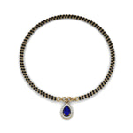 Load image into Gallery viewer, Teardrop Halo Diamond Bracelet Mangalsutra
