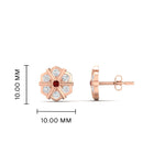 Load image into Gallery viewer, Traditional Impon Big Stud Earring

