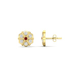 Load image into Gallery viewer, Traditional Impon Big Stud Earring
