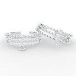 Load image into Gallery viewer, traditional-three-layer-design-toe-ring-in-sterling-silver-mgs11450sleep-nl-wg