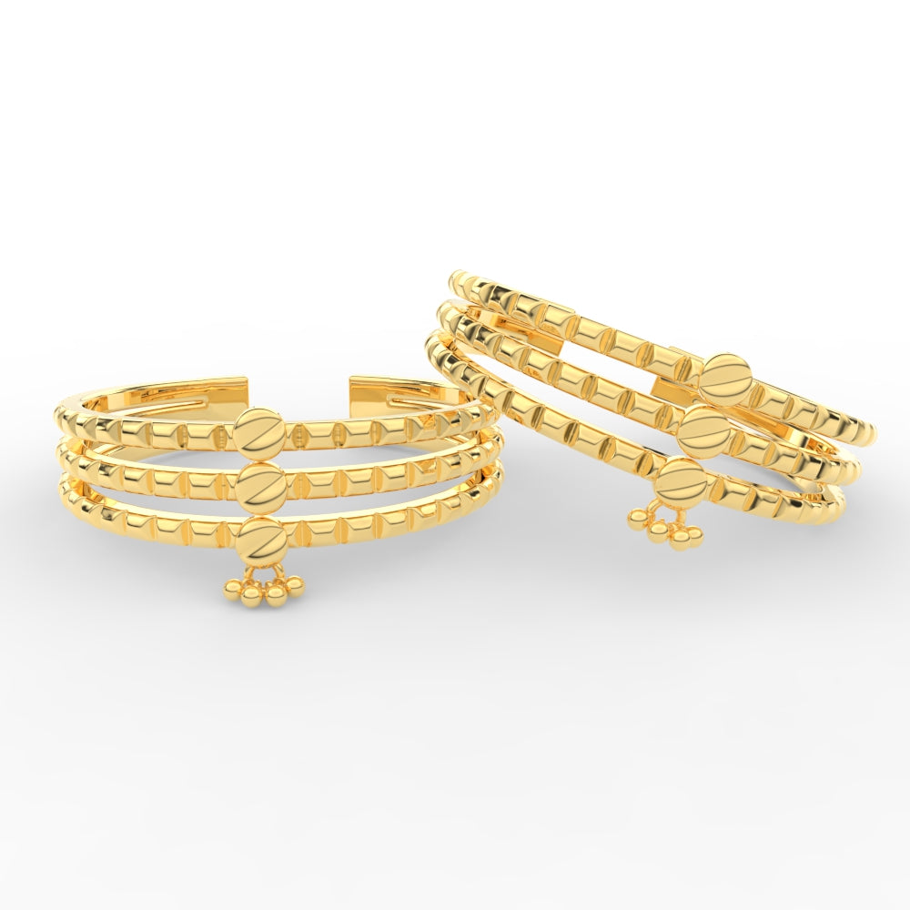traditional-three-layer-design-toe-ring-in-yellow-gold-MGS11450-NL-YG