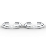 Load image into Gallery viewer, unique-style-adjustble-gold-toe-rings-in-sterling-silver-mgs11437angle1-nl-wg
