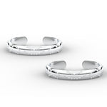 Load image into Gallery viewer, unique-style-adjustble-gold-toe-rings-in-sterling-silver-mgs11437angle3-nl-wg